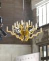 Arm 18 Chandelier Gold 75 Luxury lighting for sophisticated home spaces