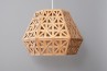 Bamboo Dense Hexagon Angular 50 Light