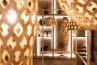 Bamboo Dense Hexagon Angular 50 Light 360 Design exhibition