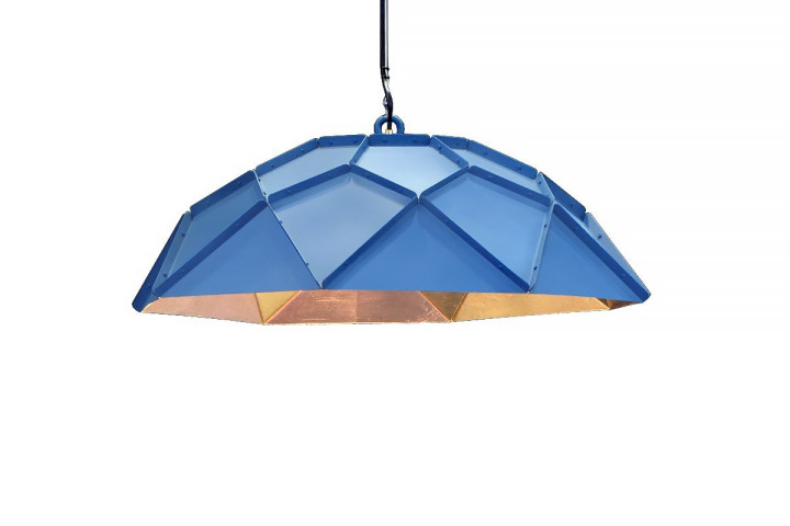 adamlamp bloom chandelier 80 azure blue ligting fixture steel