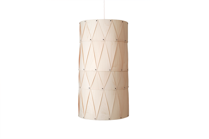 Adamlamp Wood Veneer Light Cylinder 33 image light off Pendant Light