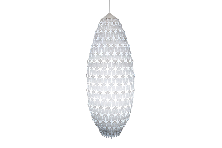Adamlamp Hexa Light Hs5, suspension, cigar shape, 
