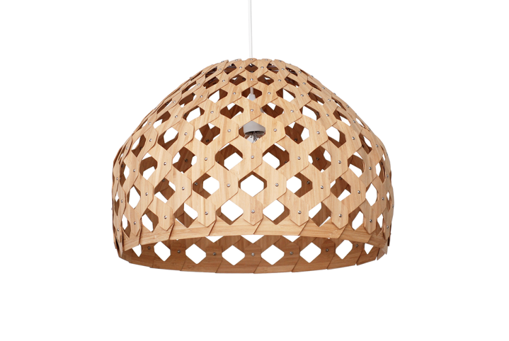 Adamlamp Bamboo Light Hexagonal Beegive 50 Half 