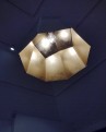 Deltoidal Faceted Light Gold 43 pendant at Pesti Vigadó, Budapest