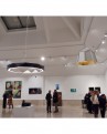 ADAMLAMP lighting installation in contemporary art exhibition