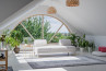 Bamboo Light Hexagonal beehive 50 Half Silens Photo Interior Bamboo ceiling pendant light