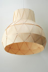 Wood Veneer Light Robust 60 - Lámpara de Arce para Tiendas, Luz cálida y natural