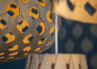 Adamlamp Bamboo Light Hexagonal Pendant Light HFDA Budapest Select Exhibition Milano Natural Bamboo Ceiling Lights 