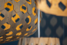 Bamboo Light Hexagonal Ellipse 75, lámpara colgante de bambú, ideal para espacios modernos