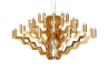 Adamlamp Chandelier Arm 40 Chandelier 98 Gold Stainless steel  traditional water gilding off