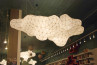 Adamlamp Cloud Light Diamond Grid 70 Pagony Bookstore Budapest Cloud shape design lighting fixtures store ceiling lights