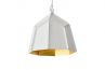 Deltoidal Faceted Light Gold 43 - Lámpara Geométrica Dorada para Restaurantes