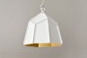 Deltoidal Faceted Light Gold 43 - Lámpara de Techo Dorada de Lujo