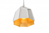 Deltoidal Faceted Light Gold 43 iluminación geométrica moderna