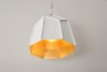 Deltoidal Faceted Light Gold 43 lámpara dorada con dorado tradicional