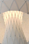 Diamond Grid Floor Light 160 – Lámpara de pie para loft y oficina