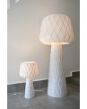 adamlamp diamond grid table light 70 and diamond grid floor light 160 