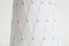 Diamond Grid Table Light light 100, light off,  structure, white inside, 
