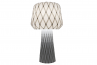 adamlamp diamond grid table light 70, light on