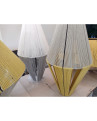 ADAMLAMP Yarn colgante textil, Dockyard Iași, diseño geométrico