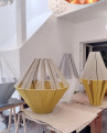 ADAMLAMP Yarn lámpara textil contemporánea, instalación comercial