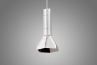 Adamlamp Hexagon Chrome Pendant Light White
