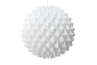 Modular Faceted Ball 50 lámpara colgante apagada, luz difusa suave