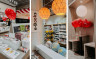 Adamlamp Dome Wide Pendant Light Wood Veneer Light Ball 50 pendant modular faceted light ball 50 Morawa Bookstores Austria 