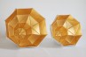 Octagon Fat Gold 43 53 Faceted Suspended Lights inside