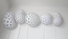 Adamlamp spiral folding geomtery lamps. The SPIRAL product line consists of decoration lamps for both in- and outdoor usage. 