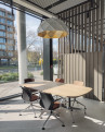 ADAMLAMP gold chandelier – modern office lighting