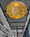 SUN Chandelier interior installation – Prague project