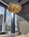 SUN Chandelier 100 Gold – ROHAN CITY office Prague