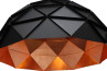 Adamlamp Sun Chandelier Copper 70 Matte Black