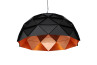 Adamlamp Sun Chandelier Copper 70 Matte Black