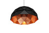 Adamlamp Sun Chandelier Copper 70 Matte Black