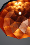 Adamlamp Sun Chandelier Copper 70 inside 