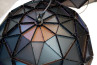 Adamlamp Sun Chandelier Copper 70 outside matte black powder coated finish RAL 9005 