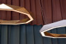 adamlamp sun chandelier ring 120 gold led light circle light fixture 360 budapest design exhibition interior 