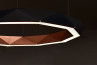 adamlamp sun chandelier ring led light copper 100 light fixtures led luminares matte black silver ten angled 