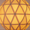 Wood Veneer Light Ball 45 - Lámpara sostenible de chapa de madera