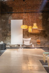 Adamlamp Wood Veneer Light - Lámpara translúcida de arce, geométrica moderna