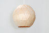 Wood Veneer Light Ball 45 - Lámpara de madera moderna