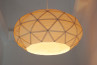Wood Veneer Light Ellipse 75 Lámpara Colgante de Chapa de Madera Translúcida con Luz Cálida