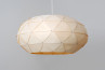 Wood Veneer Light Ellipse 60 - Lámpara colgante con vetas naturales