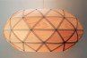 Wood Veneer Light Ellipse 60 - Lámpara de techo ovalada de madera