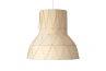 Wood Veneer Light Open 55 - Lámpara Colgante de Madera de Arce