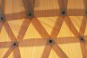 Wood Veneer Light Open 55 - Lámpara Colgante Moderna para la Sala de Estar