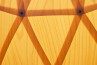 Wood Veneer Light Open 55 - Lámpara Única Hecha a Mano de Madera