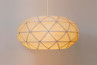 Wood Veneer Light Ellipse 60 - Diseño escandinavo en madera de arce